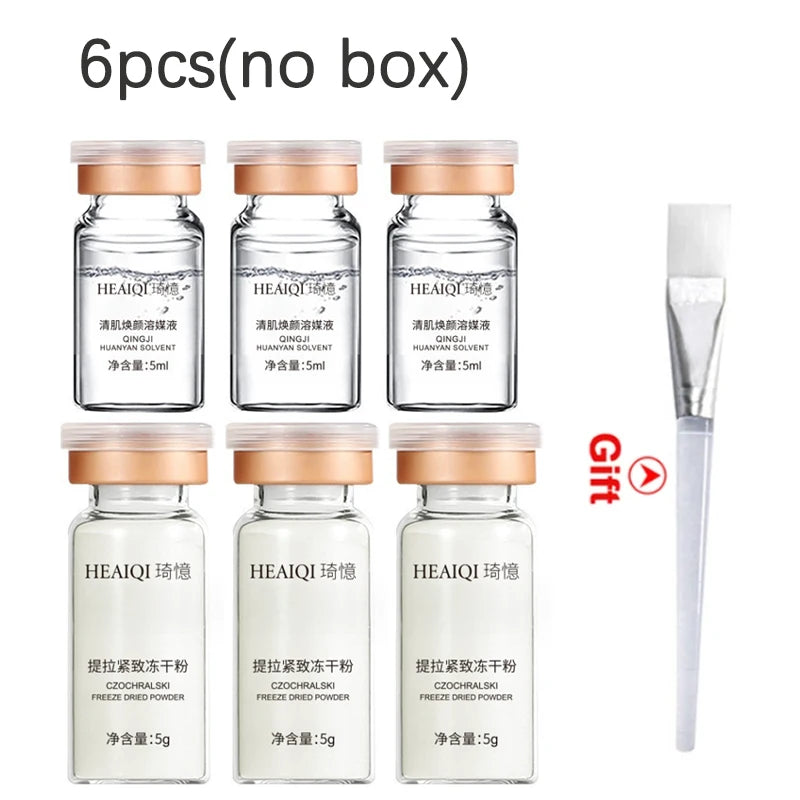 Korean Collagen Hyaluronic Acid Face Mask Repair Firming Lifting Improve Fine Lines Brighten Moisturiz Peptide Essence Skin Care